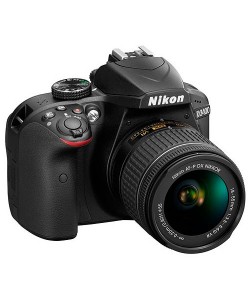 Nikon d3400 + af-p 18-55 non-vr kit