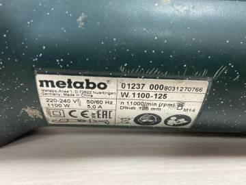 01-19204038: Metabo w 1100-125