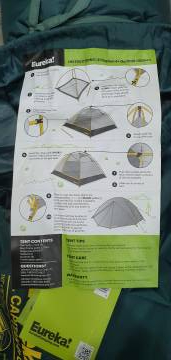 01-200068198: Eureka el capitan 4+ outfitter 4 person tent