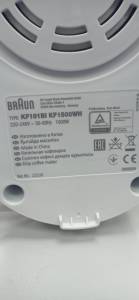 01-200204508: Braun kf 1500 wh