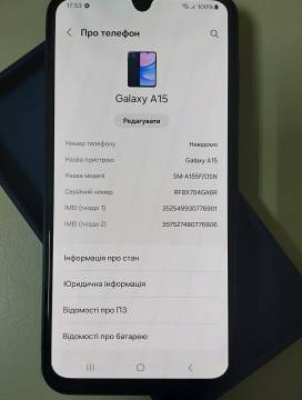 01-200277176: Samsung galaxy a15 4/128gb