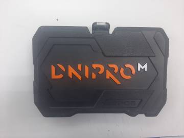 01-200044409: Dnipro-M ultra super lock 1/2&#34; 12 шт. головки з тріскачкою