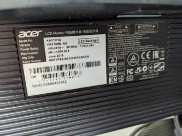 01-200156884: Acer ka210hq