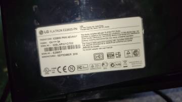 01-200191907: Lg e2260s