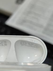 01-200142233: Apple airpods 2 gen a1602.a2032+a2031 2019г.