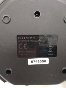 01-200029057: Sony mdr-rf811