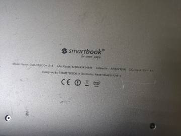 01-200200856: Smartbook s14 екр 14&#34;/ atom z3735f 1,33ghz/ ram2gb/ ssd32gb