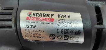 01-200245106: Sparky bvr 6