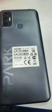 01-200293908: Tecno spark 7 4/64gb