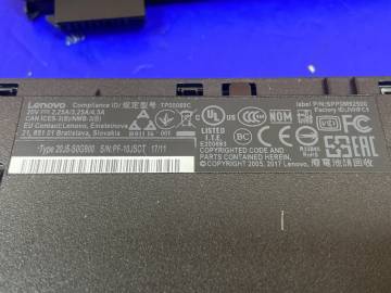 01-19135341: Lenovo core i5 7200u 2,5ghz/ ram8gb/ ssd256gb