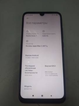 01-200245168: Xiaomi redmi note 7 4/128gb