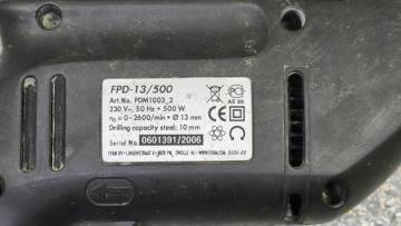 01-200262728: Ferm fpd-13/500