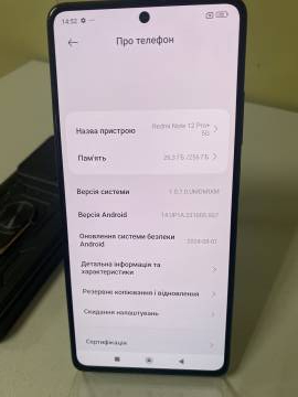 01-200278350: Xiaomi redmi note 12 pro+ 5g 8/256gb