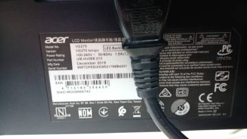 01-200301118: Acer vg270