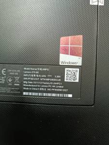 01-200213959: Lenovo єкр. 17,3/ core i7 5600u 2,6ghz/ ram16gb/ ssd256gb