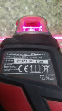 01-200235346: Einhell te-ll 360