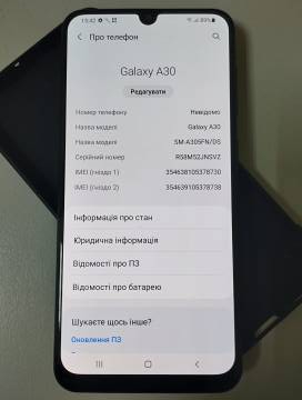 01-200282018: Samsung a305fn galaxy a30 3/32gb