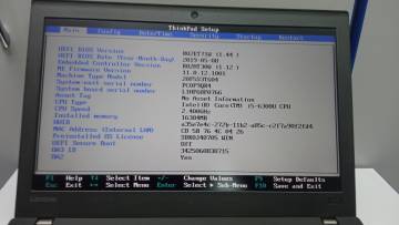 01-200097752: Lenovo core i5 6300u 2,4ghz/ ram16gb/ ssd256gb/1366x768