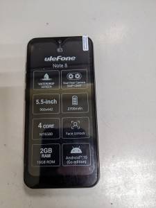 01-200193593: Ulefone note 8 2/16gb