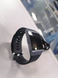 01-19161542: Fitbit ionic watch slate blue/burnt orange one size fb503cpbu