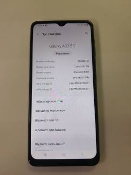 01-200278746: Samsung a326b galaxy a32 5g 4/64gb