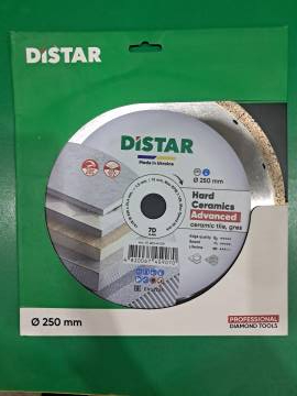 Диск алмазный Distar hard ceramics advanced 250mm