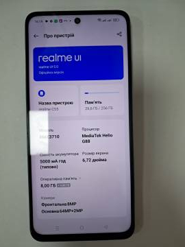 01-200172488: Realme c55 rmx3710 8/256gb