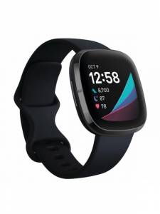 Годинник Fitbit sence carbon/graphite stainless steel