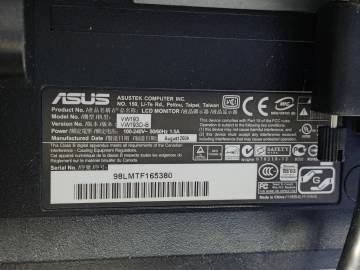 01-200239057: Asus vw 193d