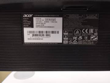 01-200172775: Acer ka221q