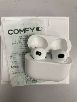 01-200302289: Apple airpods 3rd generation