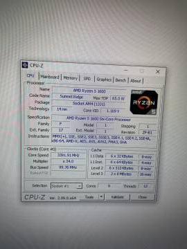 01-200164913: Пк сист. блок пк amd ryzen 5 1600/ram 16 gb/hdd 1000