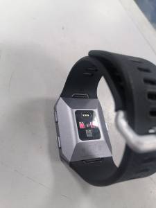 01-19161542: Fitbit ionic watch slate blue/burnt orange one size fb503cpbu