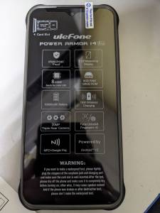 01-200121677: Ulefone power armor 14 pro 8/128gb