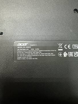 01-200132912: Acer aspire 3 a315-58-37ml