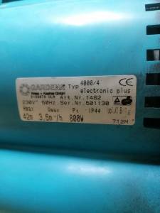 01-200226759: Gardena 4000/4 electronic plus