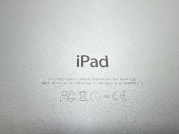 01-200130423: Apple ipad air 2 wifi a1567 128gb 3g