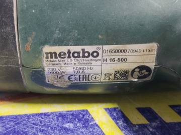 01-200210039: Metabo h 16-500