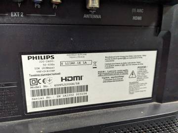 01-200206427: Philips 40pfl5206h/58