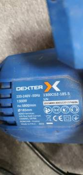 01-200244738: Dexter 1300cis2-185.5