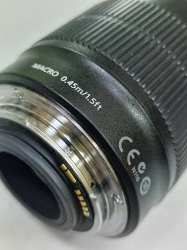 01-200190049: Canon efs 18-135mm macro 0.45m/1.5ft