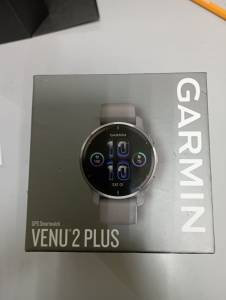 01-200297231: Garmin venu 2 plus slate s. steel bezel w. case and s