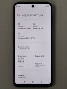 01-200129856: Xiaomi redmi note 9 pro 6/64gb