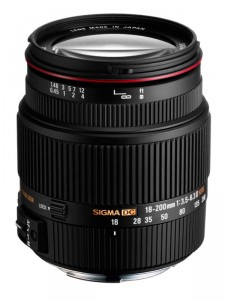 Sigma 18-200 mm f/3.5-6.3 dc