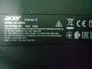 01-200106189: Acer core i5-1235u 3,3ghz/ ram16gb/ ssd512gb/ gf mx550 2gb/1920x1080