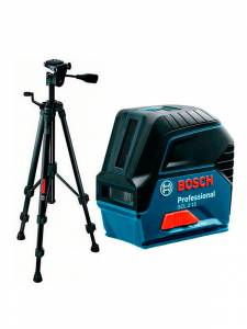 Лазерный уровень Bosch gll 2-15 + bt150 штатив