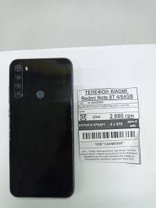 01-200250959: Xiaomi redmi note 8t 4/64gb