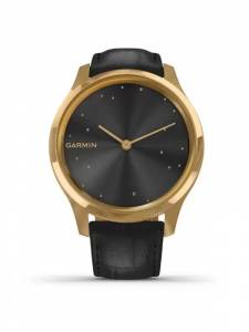Смарт-часы Garmin vivomove luxe pure-black leather