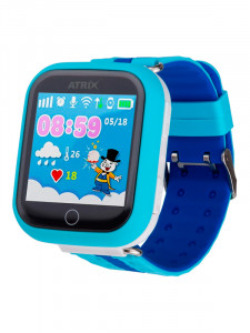Atrix atrix smart watch iq100 touch gps blue