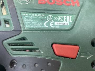01-200036410: Bosch psr 1080 li